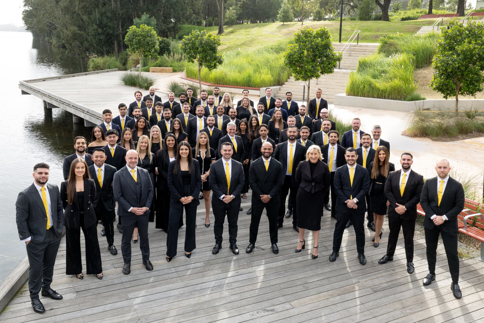 The Ray White United Group sales team